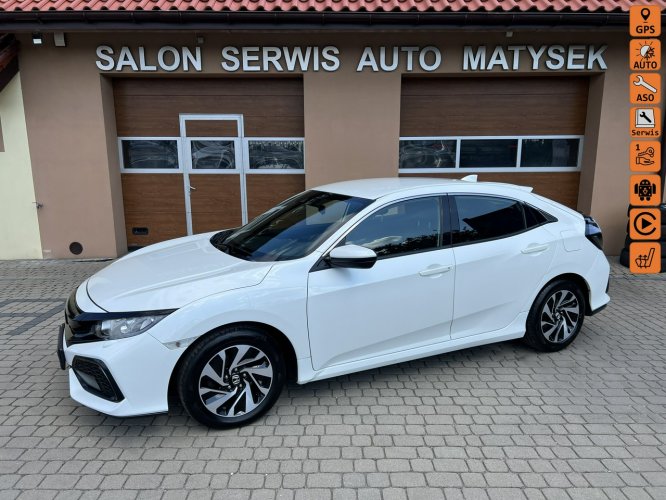 Honda Civic 1,0 130KM  Rej.2018r  Klima  Navi  Serwis  1Właściciel  Koła lato/zima X (2017-2021)