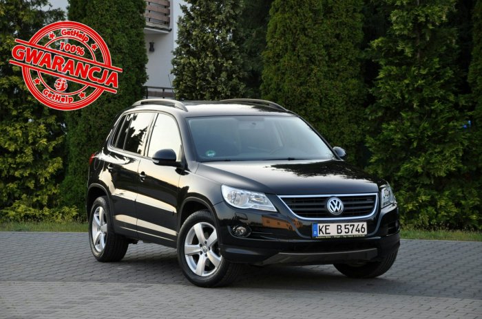 Volkswagen Tiguan 2.0TDI(140KM)*4x4*Kolorowa Navi*Welur*Reling*I Właściciel*Alu17"ASO I (2007-2016)