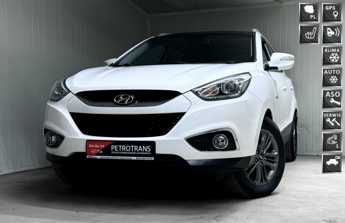 Hyundai ix35 1.7CRDI / 116KM LED Nawigacja Kamera Półskóra