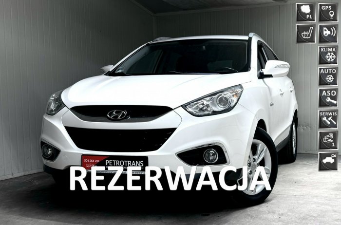 Hyundai ix35 1.7 CRDI / 116KM Nawigacja Kamera Półskóra  4Grzane Fotele Tempomat