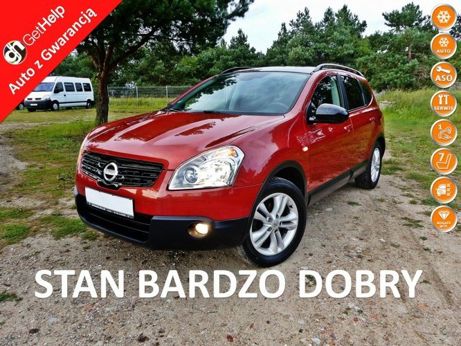 Nissan Qashqai+2 2.0 16V*Panorama*Climatronic*Alu*Pełna Elektryka*7Osób*2xKoła*ZOBACZ!! I (2008-)