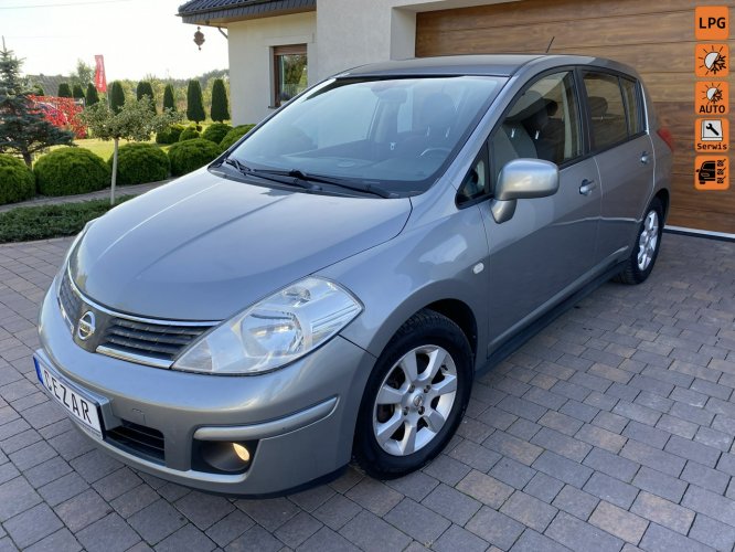 Nissan Tiida 1.8 benzyna +LPG klimatronik z Niemiec tempomat nowy rozrząd I [C11] (2004-2012)