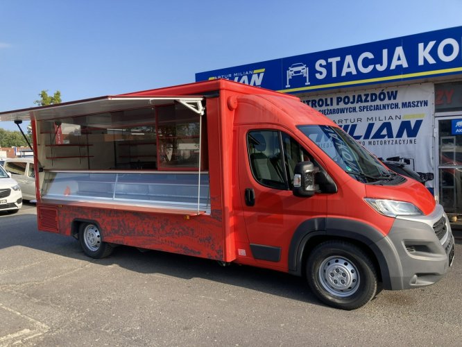 Fiat Ducato Autosklep wędlin Gastronomiczny Food Truck Foodtruck sklep Borco 2017