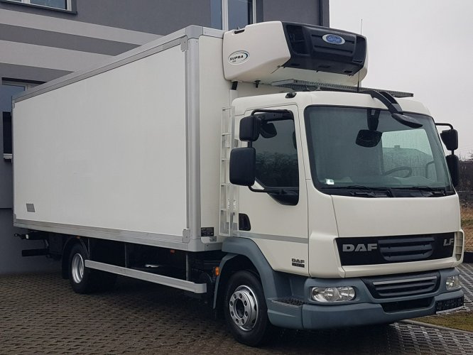 DAF LF45.180 WINDA CHŁODNIA 15EP 6,20x2,45x2,19 KLIMA AGREGAT CARRIER SUPRA 550 FUNKCJA GRZANIA 4x2