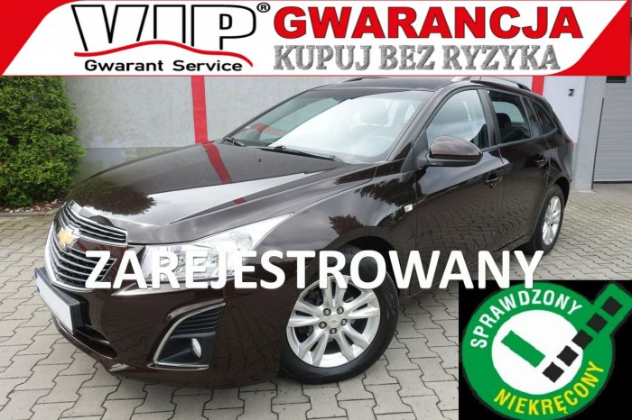 Chevrolet Cruze 1,4i Navi Alu Klimatronik Po Lifcie Zarejestrowany VIP Gwarancja