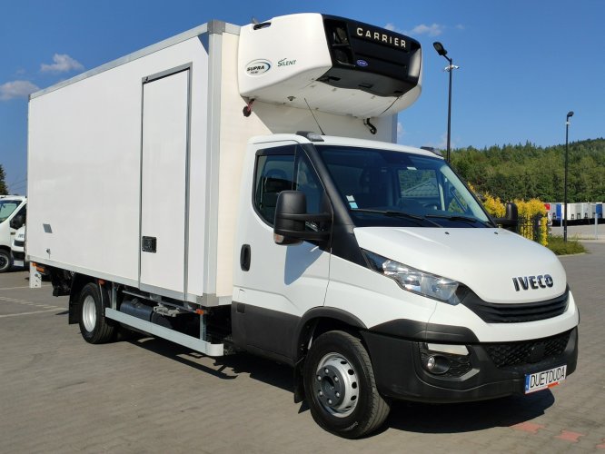 Iveco Daily 70C18 Mroźnia Ściana Grodziowa Podwójny Parownik Agregat Supra 750 Boczne drzwi + Tył Winda Załadowcza