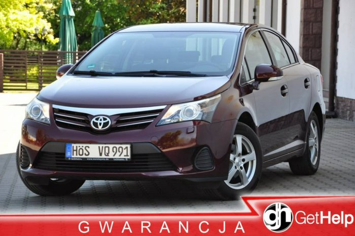 Toyota Avensis 1.6B 132KM Led Klimatronic Tempomat Alu 90tys.km III (2009-)