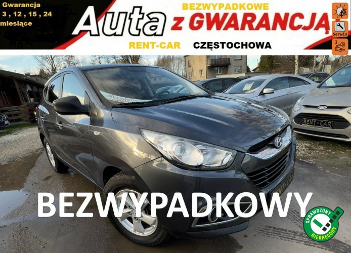 Hyundai ix35 2.0D*136PS*OPŁACONY Bezwypadkowy Oryginany Lakier*Serwis GWARANCJA24M