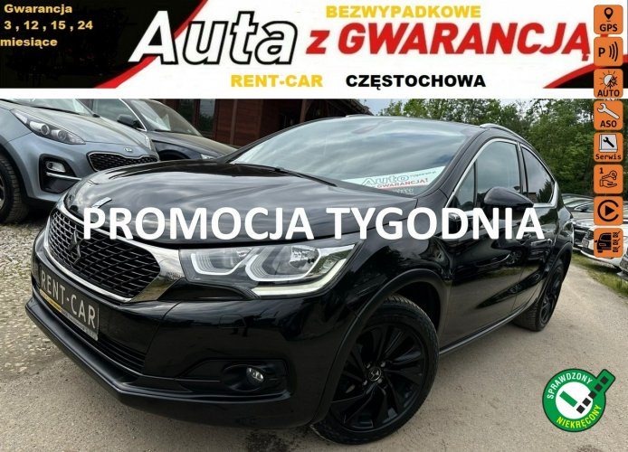 DS Automobiles DS 4 Crossback 1.6E-HDi Opłacony Bezwypadkowy Skóra*Serwis*VIP GWARANCJA24Miesiące