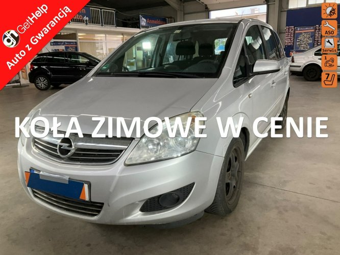 Opel Zafira Niezawodna, mocna benzyna, 7 miejsc, po liftingu, tempomat, 2 kpl. kół B (2005-2011)