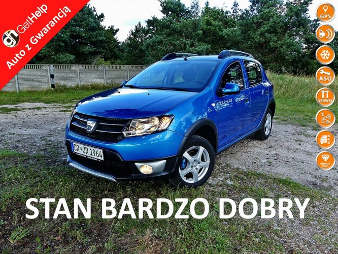 Dacia Sandero Stepway Tce 90*Klima*DRL*USB*Audio LG*Alufelgi*Super Stan*Śliczna*SUV*ZOBACZ!! II (2012-2020)