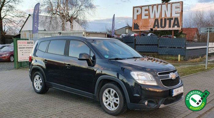 Chevrolet Orlando 7-osobowy/Sprawna klimatyzacja automatyczna/Ładne alufelgi/Bez korozji