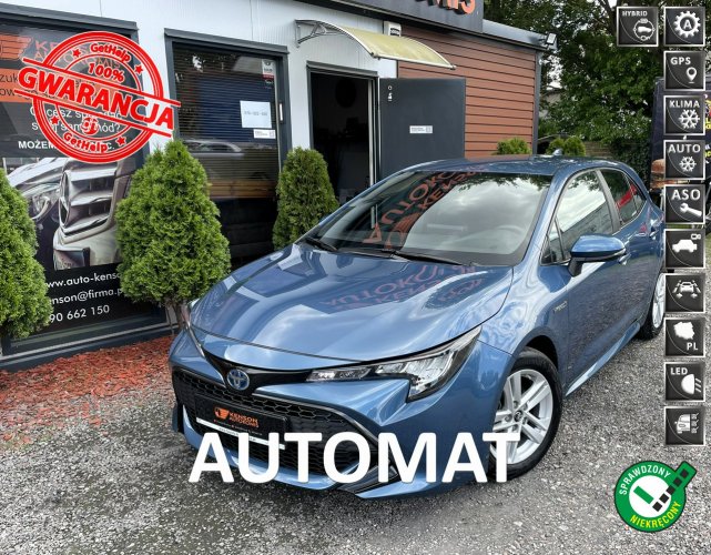 Toyota Corolla Automat, Aktywny tempomat, LED, Kamera cofania, Nawigacja, Auto Hold E21 (2019-)