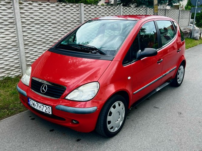 Mercedes A 160 Long Lift 1.6 8V 102KM Klimatyzacja Niski przebieg 2 kpl kół W168 (1997-2004)