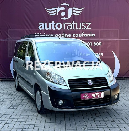 Fiat Scudo REZERWACJA / FV 23%/ Salon Polska / 2 właś / 6 osób / Org. Lakier II (2007-)