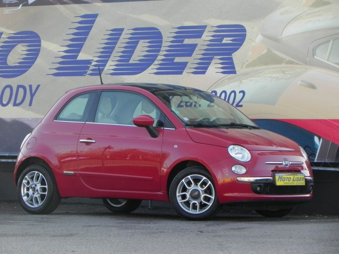 Fiat 500 Panoramiczny dach, opłacony I (2007-)