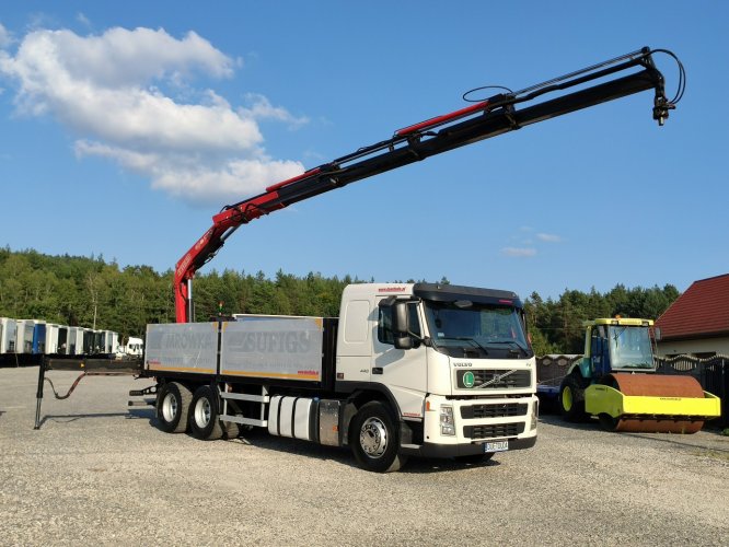 Volvo FM 440 6x4 HDS FASSI F170 Składany w Literę Z E5 Mały Przebieg Zadbany Sprawny Ważne UDT Gotowy do Pracy Super stan