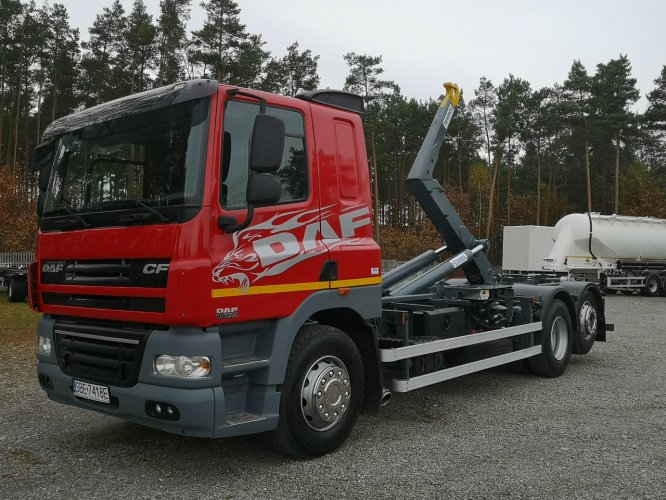 DAF CF 85.410 Hakowiec 6x2 Fornal Manual Salon Polska Stan Idealny! Aktualne Dozory! Euro 5! Po Kapitalnym Remoncie! 100% Bezwypadkowy!