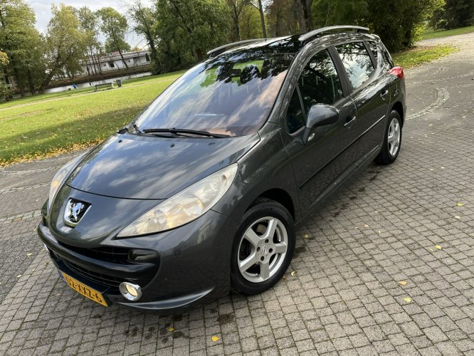 Peugeot 207 SW Peugeot 207SW 1.4B 2008r Panorama Dach Climatronic Alufelgi Isofix Hak