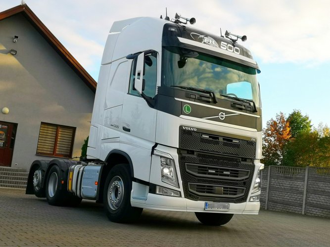 Volvo FH 500 I-SAVE GLOBETROTTER XXL 6x2 Hydraulika Jak Z Fabryki! Regulowane Siodło! Oś Podnoszona! Bi-Xenon! DMC 56 TON! Niski Przebieg