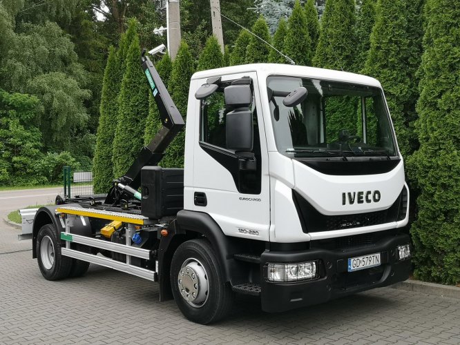 Iveco Eurocargo 120-220 E.6 Hakowiec Skibicki Niski Przebieg Jak Nowe! Zawieszenie Resor! 2019 Rocznik! Salon Polska! Manual! Nowe Opony!