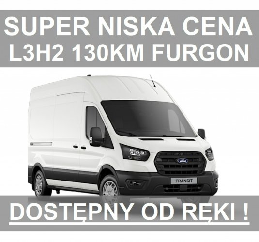 Ford Transit L3H2 130KM Czujniki Super Niska Cena Dostępny od ręki ! 1676 zł