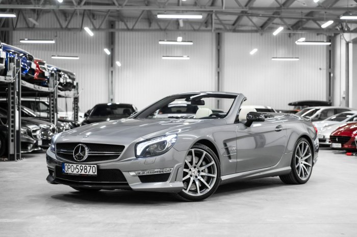 Mercedes SL 65 AMG 6.0 V12 Biturbo 630 KM. Bezwypadkowy. Wideoprezentacja YouTube. R231 (2012-)