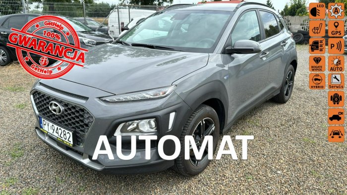 Hyundai Kona hybryda, automat, 12 tys.km, zarejestrowany! I (2017-2023)