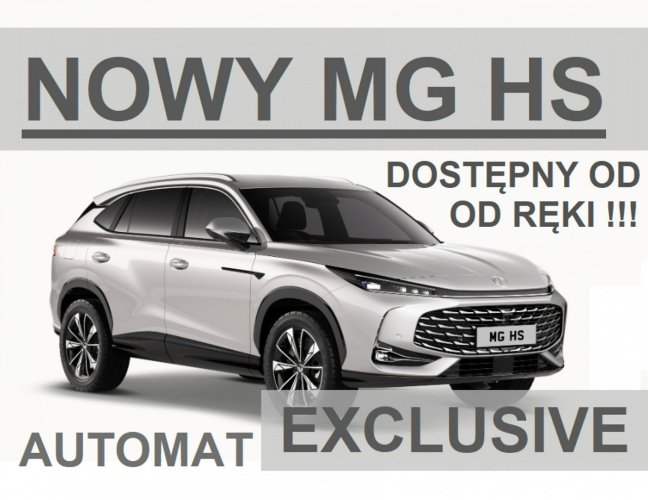 MG HS Nowy MG HS Exclusive 170KM Automat Kamera 360 Panorama 1553zł