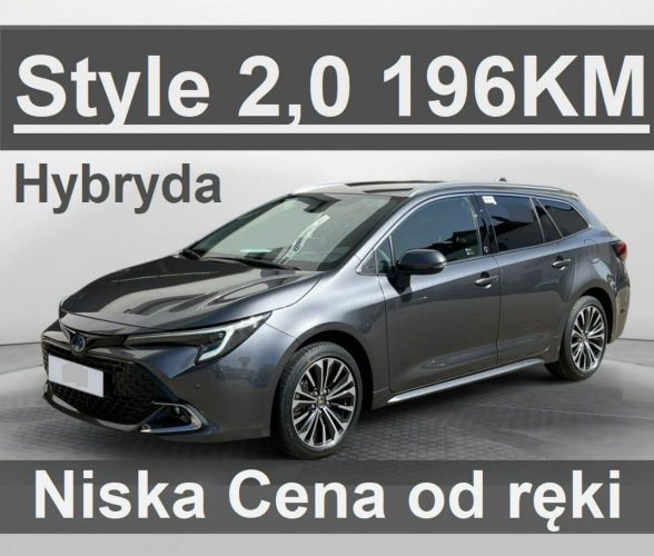 Toyota Corolla Style 2,0 196KM Kamera Super Niska Cena Dostępny od ręki 1598 zł E21 (2019-)