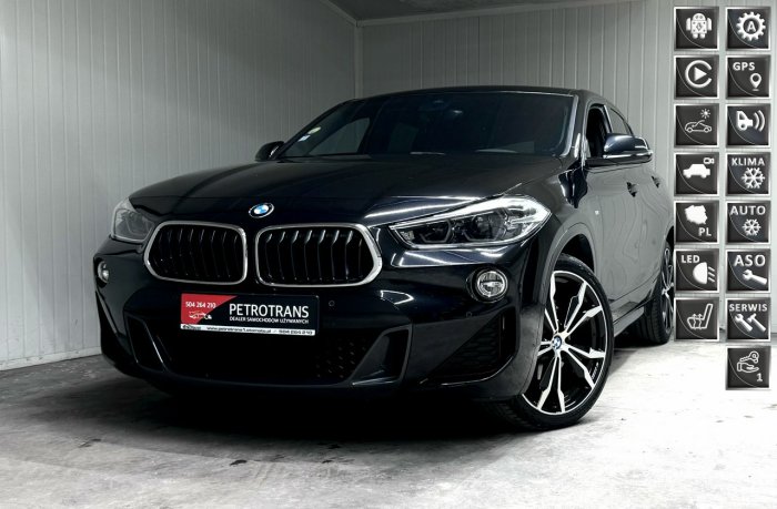 BMW X2 2.0 / 150KM M PAKIET LED Automat Nawigacja Kamera Skóra Panorama F39 (2017-2023)