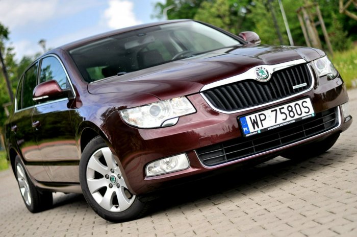 Škoda Superb 1.6 TDI 105KM Skóra Navi Klimatronik Parktronik II (2008-2015)