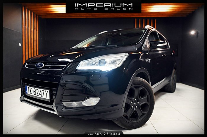 Ford Kuga 2.0 TDCi 163km Titanium PLUS 4x4 Navi BI-XEN Skóra Serwis Bezwypadkowy II (2012-)