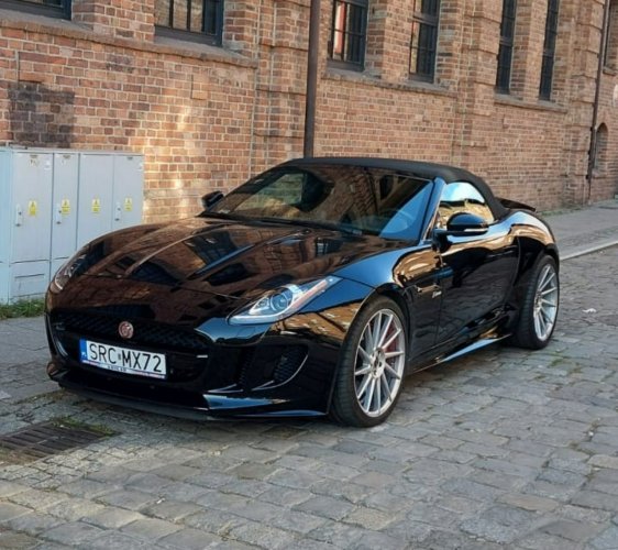 Jaguar F-Type 3.0 V6, Klimatronik, Biksenon, Nawigacja, Tempomat, Automat, zarejestr