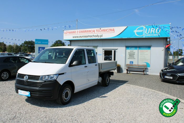 Volkswagen Transporter DOKA F-Vat 6 osob. Gwarancja  Salon POLSKA