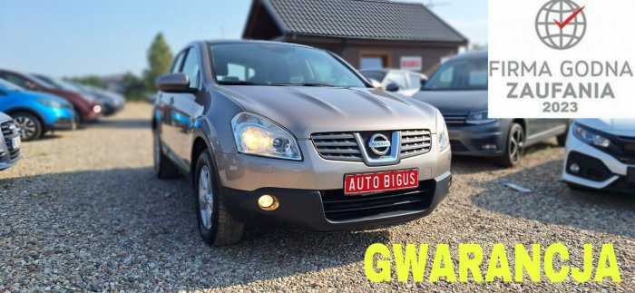 Nissan Qashqai Benzyna Automat panorama climatronic duza navi I (2007-2013)