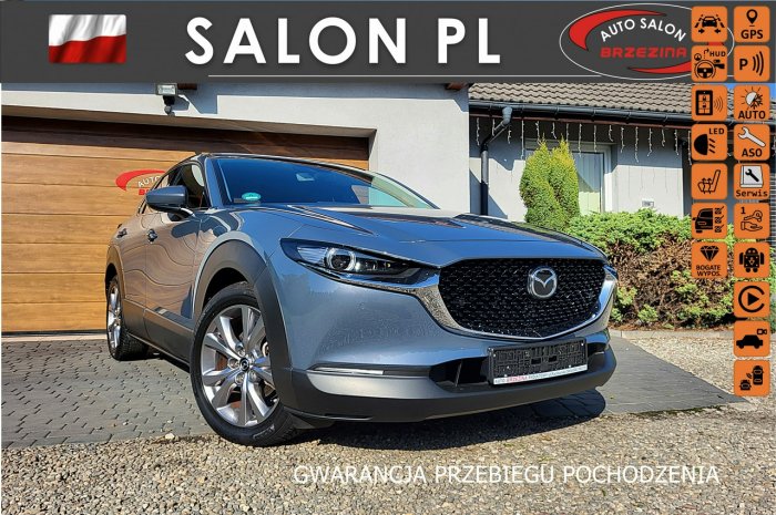 Mazda CX-30 serwis ASO, I-rej 2020, hak