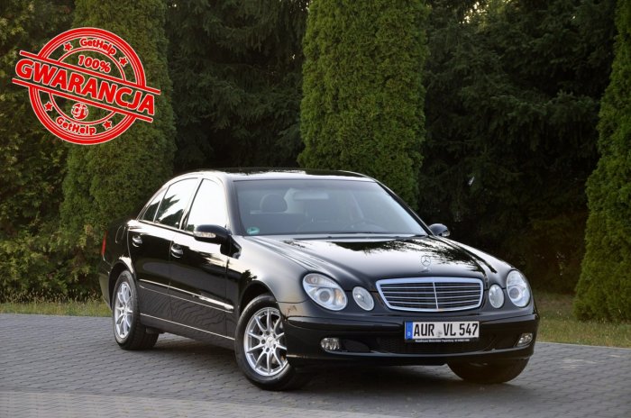 Mercedes E 200 1.8Kompressor(163KM)*Navi*Welur*El.Fotele*Grzane Fotele*I Wł*Alu16"ASO W211 (2002-2009)