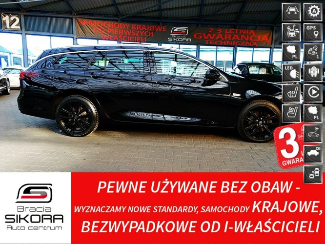 Opel Insignia MAX OPCJA! 200KM Masaż+El,Dach+ACC 3Lata GWAR. I-wł Kraj Bezwypad F23% B (2017-)