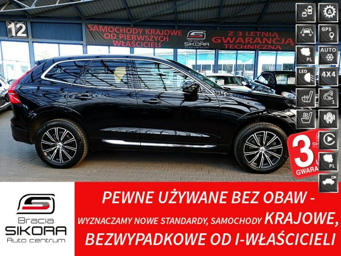 Volvo XC 60 INSCRIPTION 4X4 Pneumatyka+Kamery+ACC 3Lata GWAR 1wł Kraj Bezwypa F23% II (2017-)