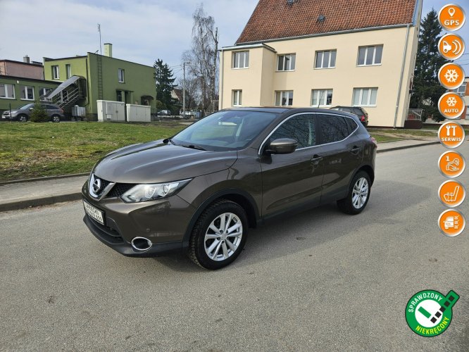 Nissan Qashqai Opłacony Zadbany  Serwisowany Bogato Wyposażony 1Wł 2 kmp Koł II (2013-2021)