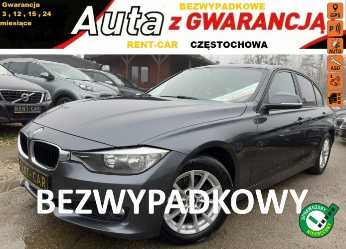 BMW 320 2.0D163PS*ZAREJESTROWANY*Bezwypadkowy*Skóra*Serwis*GWARANCJA 24 Mies F30/F31 (2012-)