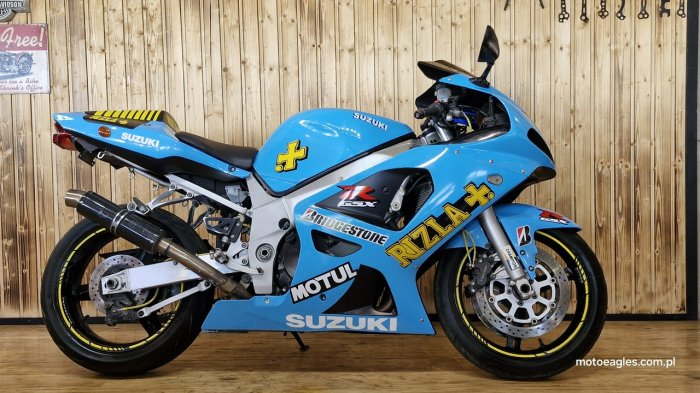 Suzuki GSX-R I GSX-R 600 k2 W pięknej konfiguracji kolorystycznej,RIZLA