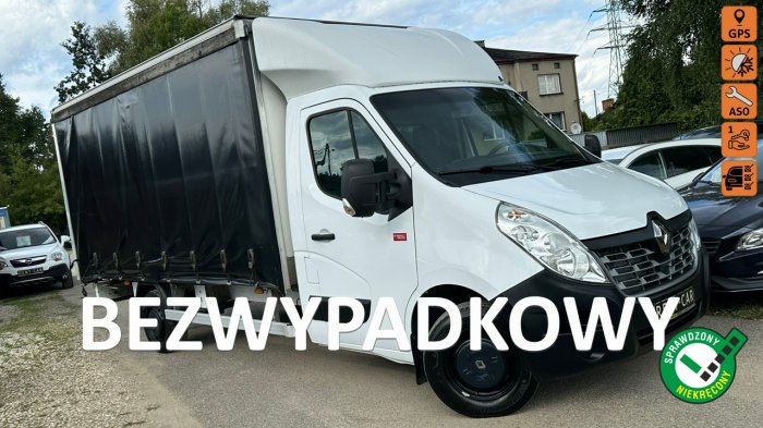 Renault Master 2.3D*170PS*Kontener-Firanka*OPŁACONY*Bezwypadkowy*Klimatyzacja*Navi*