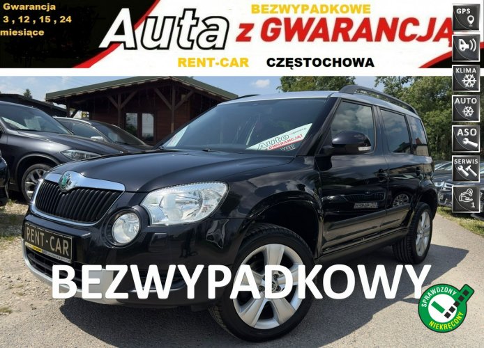 Škoda Yeti 1.2TSi*105PS* OPŁACONY Bezwypadkowy Klima Navi Serwis GWARANCJA24M I (2009-)