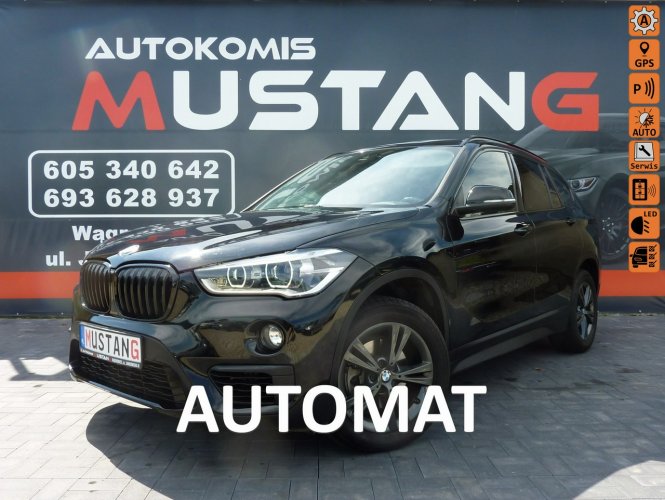 BMW X1 2.0D 150 Ps*AUTOMAT*Black Edition*Navi*ConnectedDrive*Niski Przebieg II (F48) (2015-)