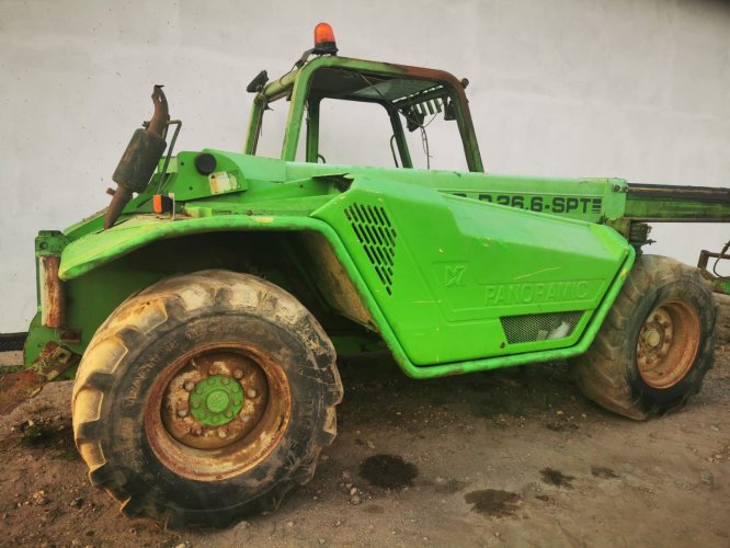 Merlo P26.6 SPT 2003r.  Silnik