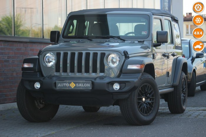 Jeep Wrangler 4x4*272KM*Trail Rated*Automat*Kamera*Dach Materiał IV (2017-)