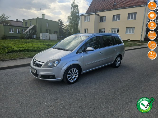 Opel Zafira Opłacona Zdrowa Zadbana Serwisowana  Klima Navi Alusy 7 Foteli 1 Wł B (2005-2011)