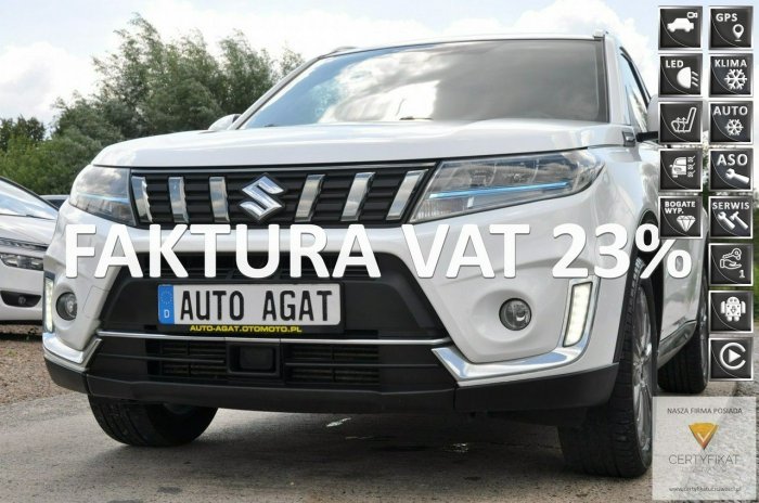 Suzuki Vitara nawi*full led*hybryda*alufelgi*bluetooth*kamera cofania*android auto III (2019-)